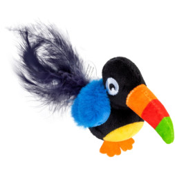 Іграшка для котів GiGwi Melody chaser Тукан зі звуковим чипом 10 см (75024)