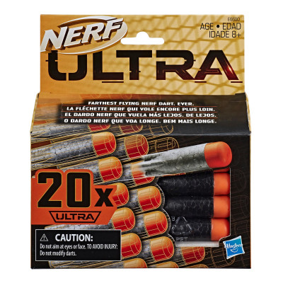 Іграшкова зброя Hasbro NERF набір патронів Ультра 20 стріл (E6600)