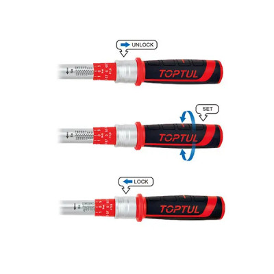 Ключ Toptul динамометричний 3/4&quot;x1090мм 150-800Nm (ANBV2480)