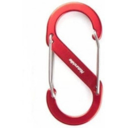 Карабін туристичний Naturehike S-type NH20GS004, 5см, червоний (6927595747117)