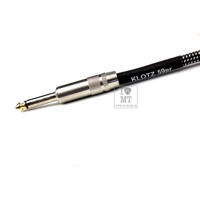 Інструментальний кабель Klotz 59 Vintage Pro Guitar Cable Angled 6 m (228235)