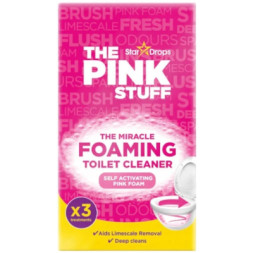 Засіб для чищення унітазу The Pink Stuff Пінний порошок 3 х 100 г (5060033821664)