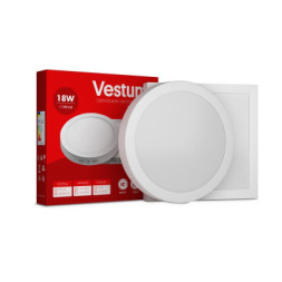 Світильник Vestum LED 18W 6000K 220V (1-VS-5407)