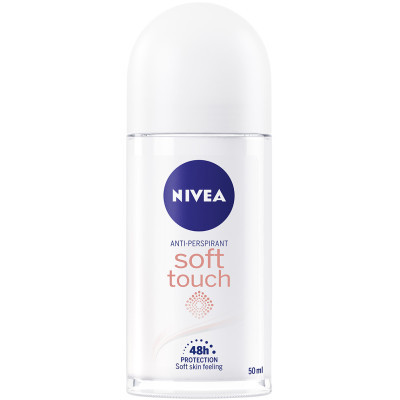 Антиперспірант Nivea Soft Touch кульковий 50 мл (4005808884247/4006000032542)