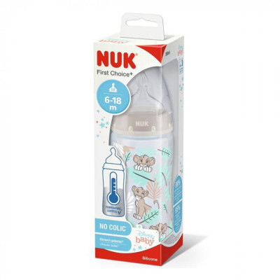 Пляшечка для годування Nuk First Choise Lion 300 мл (3952433)