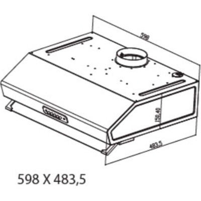 Витяжка кухонна Grunhelm GVP 410 I