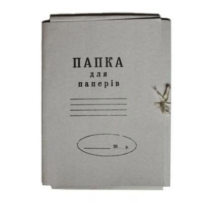 Папка на зав&#039;язках Buromax А4, carton 0,4мм (glued flap) (BM.3356)