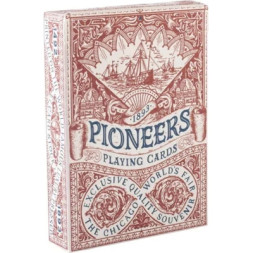 Гральні карти Ellusionist Pioneers Marked (red) (PC_ELPMR)