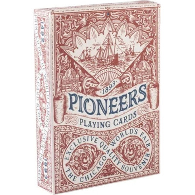 Гральні карти Ellusionist Pioneers Marked (red) (PC_ELPMR)