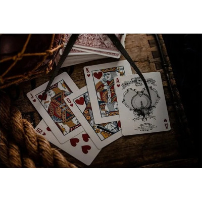Гральні карти Ellusionist Pioneers Marked (red) (PC_ELPMR)