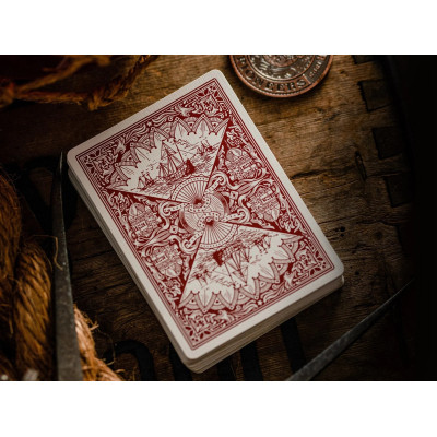 Гральні карти Ellusionist Pioneers Marked (red) (PC_ELPMR)