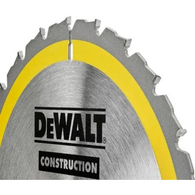 Диск пильний DeWALT CONSTRUCTION 216 х 30 мм, 24z (ATB) - 5 градусів (DT1952)