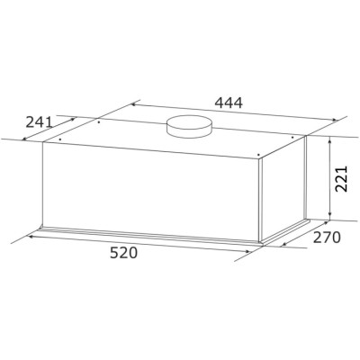 Витяжка кухонна GRANADO Palamos 3603-1200 White (GCH526355)