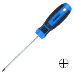 Викрутка Sigma хрестова PH 0x100мм CrV Mega (4009321)