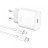 Зарядний пристрій XO L91EU 1хType-C PD25W + cable Type-C to Lightning White (L91i-WH)