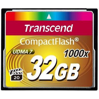 Карта пам&#039;яті Transcend 32Gb Compact Flash 1000x (TS32GCF1000)