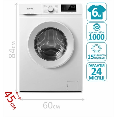 Пральна машина PRIME Technics PWF 6105 O