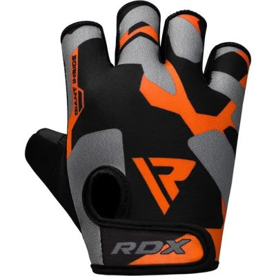 Рукавички для фітнесу RDX F6 Sumblimation Orange S (WGS-F6O-S)