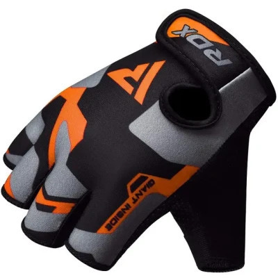 Рукавички для фітнесу RDX F6 Sumblimation Orange S (WGS-F6O-S)