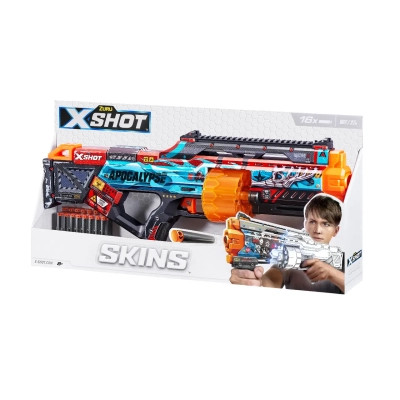 Іграшкова зброя Zuru X-Shot Швидкострільний бластер Skins Last Stand Faze (16 патронів) (36518H)