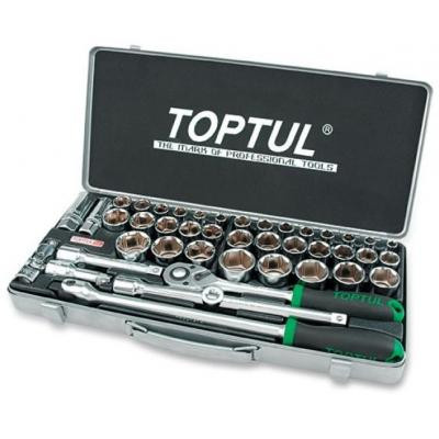 Набір інструментів Toptul комбінований 1/2&quot; 43од. (дюйм+метр.) (GCAD4303)