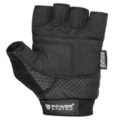 Рукавички для фітнесу Power System Power Plus PS-2500 S Black (PS-2500_S_Black)