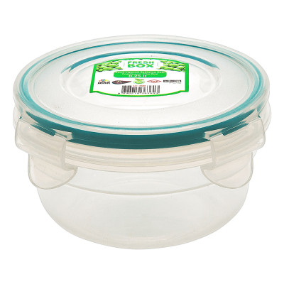 Харчовий контейнер Irak Plastik Fresh круглий 0,25 л прозорий (5217)