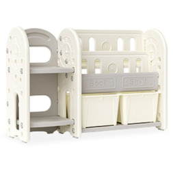 Дитячий стелаж Mealux Kubik White (KD-E053 White)