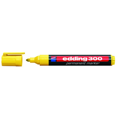 Маркер Edding перманентний Permanent 1.5-3 мм Жовтий (e-300/05)