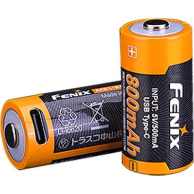 Акумулятор Fenix 16340 (800 UP mAh) Type-C (ARB-L16-800UP)
