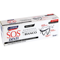 Зубна паста Dr. Ciccarelli S.O.S Denti Whitening Професіональне і безпечне відбілювання 75 мл (8002140041402)