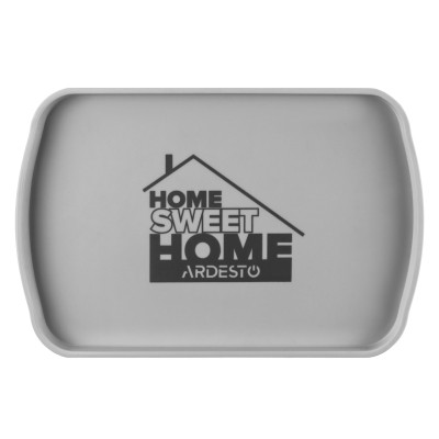 Контейнер для зберігання Ardesto З кришкою Сірий 6 л (ARHC2506G)