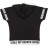 Футболка дитяча A-Yugi з капюшоном (7018-152G-black)