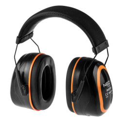 Захисні навушники Neo Tools SNR 30дБ, категорія III, ізолююча піна G-TECH, 0.26кг, чорні (97-563)