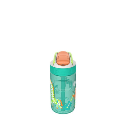 Пляшка для води Kambukka Lagoon kids Disco Zoo 400 мл помаранчева (11-04058)