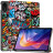 Чохол до планшета BeCover Smart Xiaomi Redmi Pad 2 11.0&quot; Graffiti (713648)