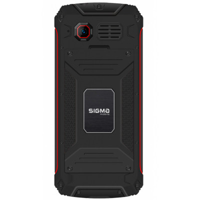 Мобільний телефон Sigma X-treme PR68 Black Red (4827798122129)