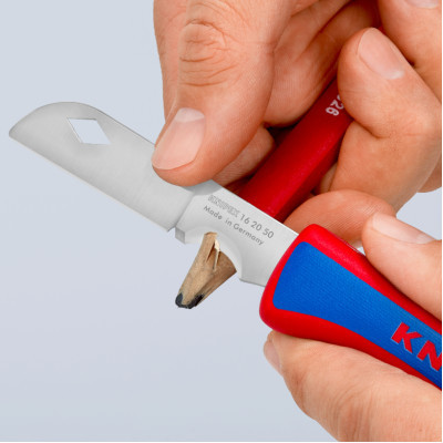 Ніж монтажний KNIPEX електрика складний (16 20 50 SB)