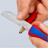 Ніж монтажний KNIPEX електрика складний (16 20 50 SB)