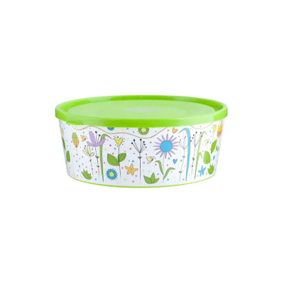 Миска Алеана з кришкою та декором 17см (алн 169068)