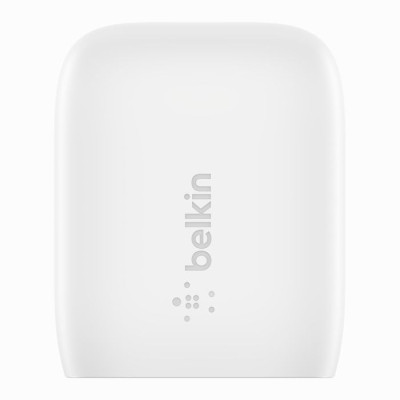 Зарядний пристрій Belkin 20W USB-C PD PPS white (WCA006VFWH)
