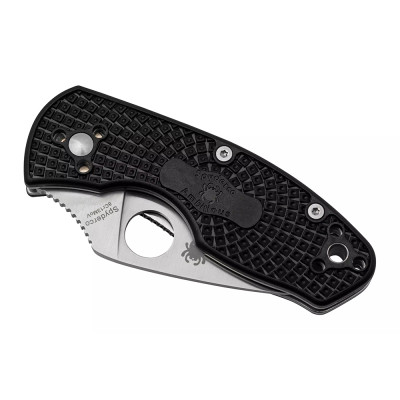 Ніж Spyderco Ambitious Serrated Black (C148SBK)