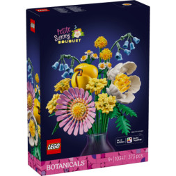 Конструктор LEGO Botanicals Мініатюрний сонячний букет (10347)