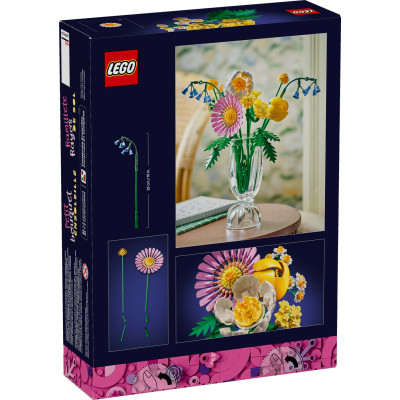 Конструктор LEGO Botanicals Мініатюрний сонячний букет (10347)