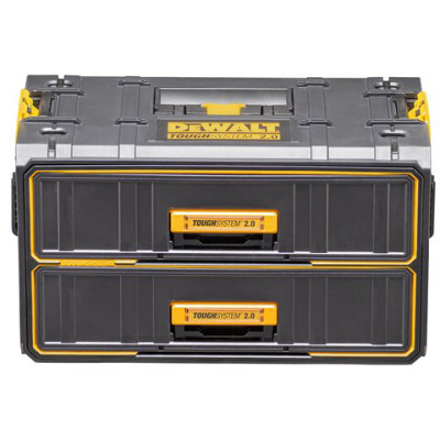 Ящик для інструментів DeWALT TOUGHSYSTEM 2.0, 555х320х320 мм, модуль на 2 ящики (DWST83529-1)