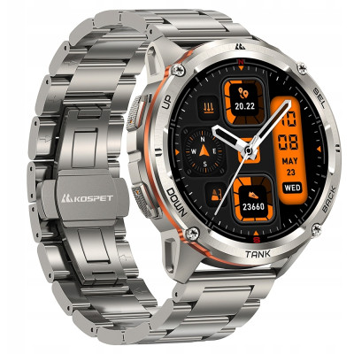Смарт-годинник KOSPET Tank T3 ULTRA 2 SE SILVER (6974958251187)
