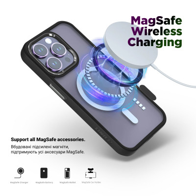 Чохол до мобільного телефона Armorstandart Unit MagCase Apple iPhone 17 Black (ARM86281)