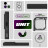 Чохол до мобільного телефона Armorstandart Unit MagCase Apple iPhone 17 Black (ARM86281)