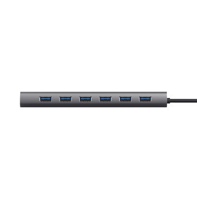 Порт-реплікатор Trust Dalyx 7-in-1 USB-A 3.2 Aluminium Dock (24967_TRUST)