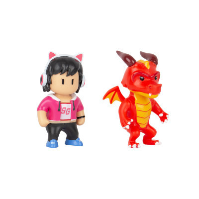 Фігурка Stumble Guys набір колекційних - Оператор Джина та Дракон Інферно (SG2015-7)